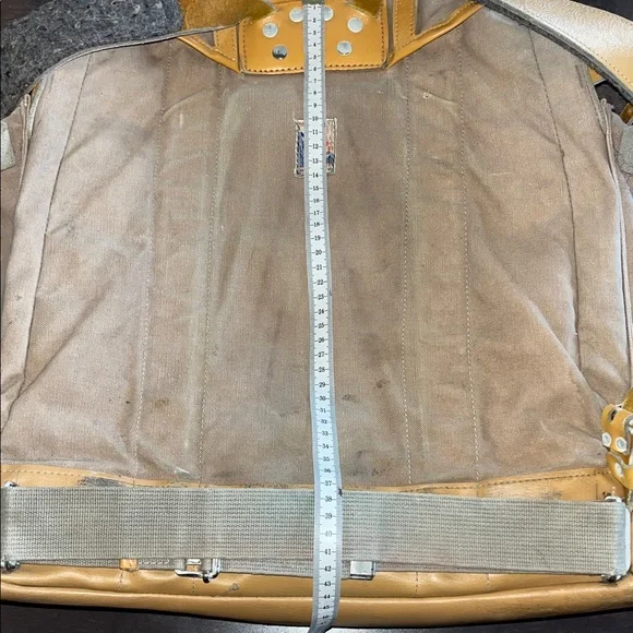 Lafuma Canvas and Leather Vintage Backpack - Picture 13 of 16